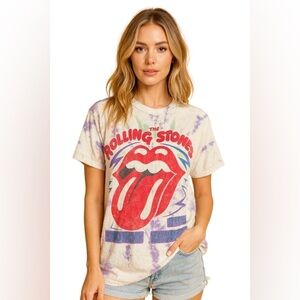 Rolling Stones Tie Dye Voodoo Lounge T shirt